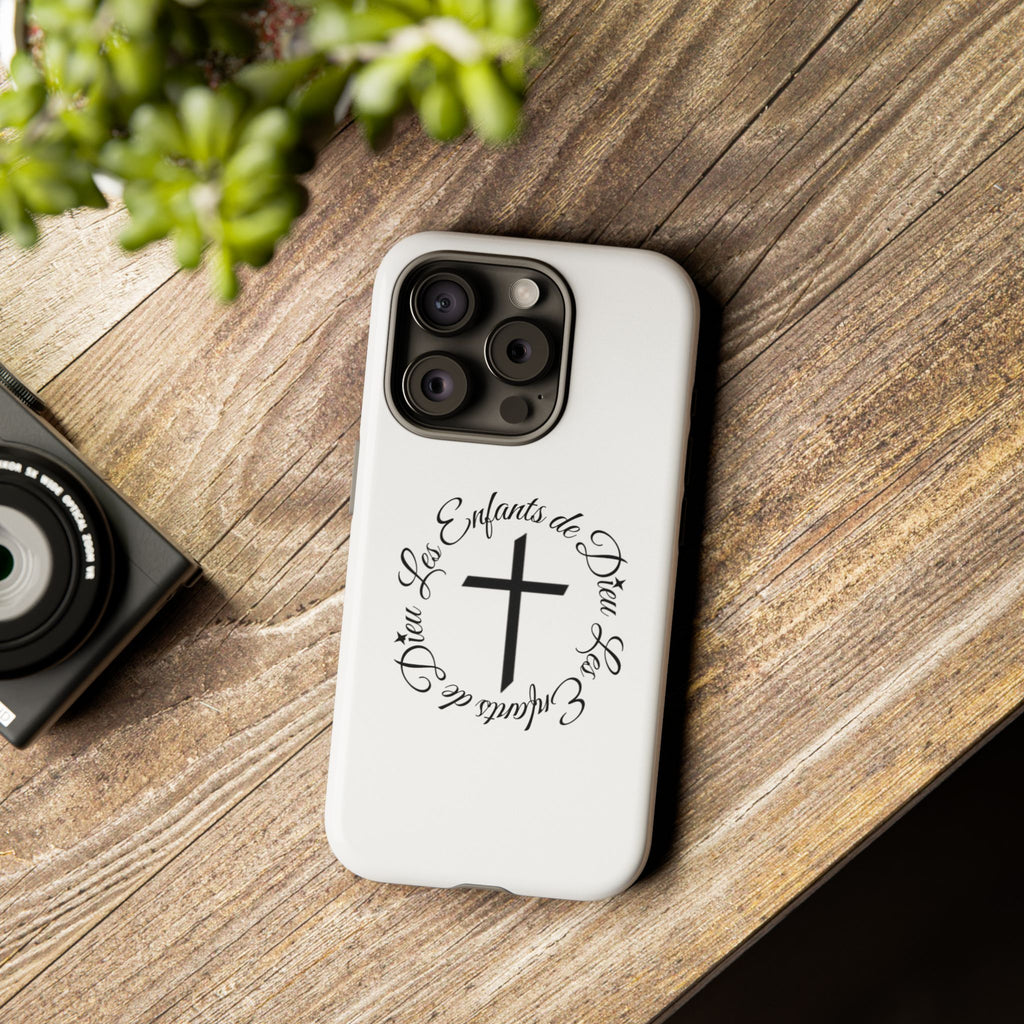 Les Enfants de Dieu Cross Phone Case