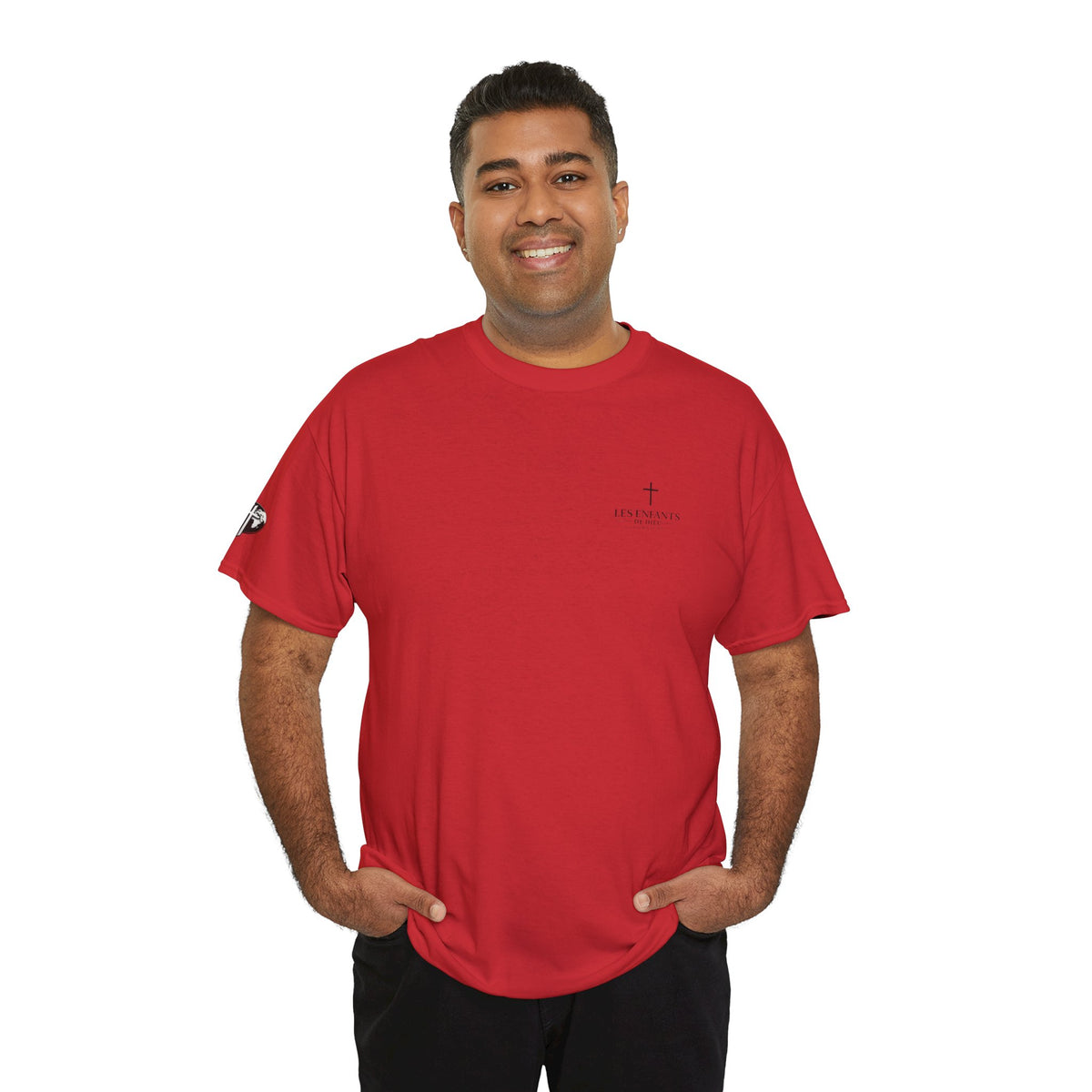 Les Enfants de Dieu Tee - Jesus Saves Tee - Psalm 23:4