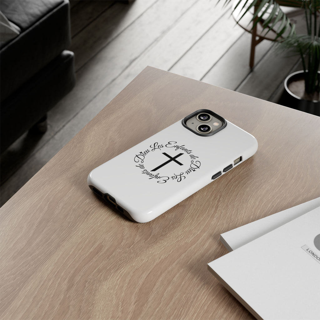 Les Enfants de Dieu Cross Phone Case