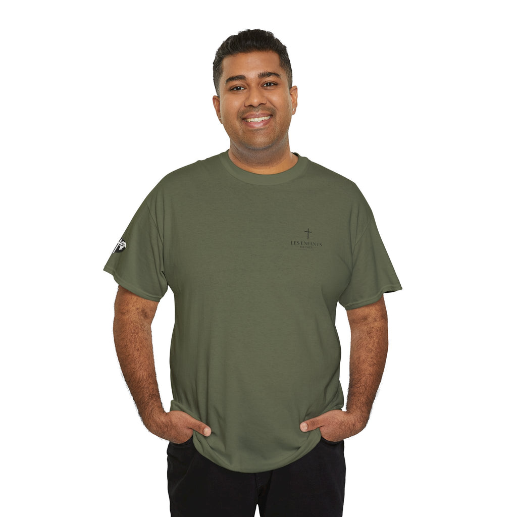 Les Enfants de Dieu Tee - Jesus Saves Tee - Psalm 23:4