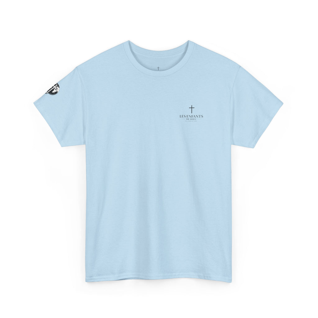 Les Enfants de Dieu Tee - Jesus Saves Tee - Psalm 23:4