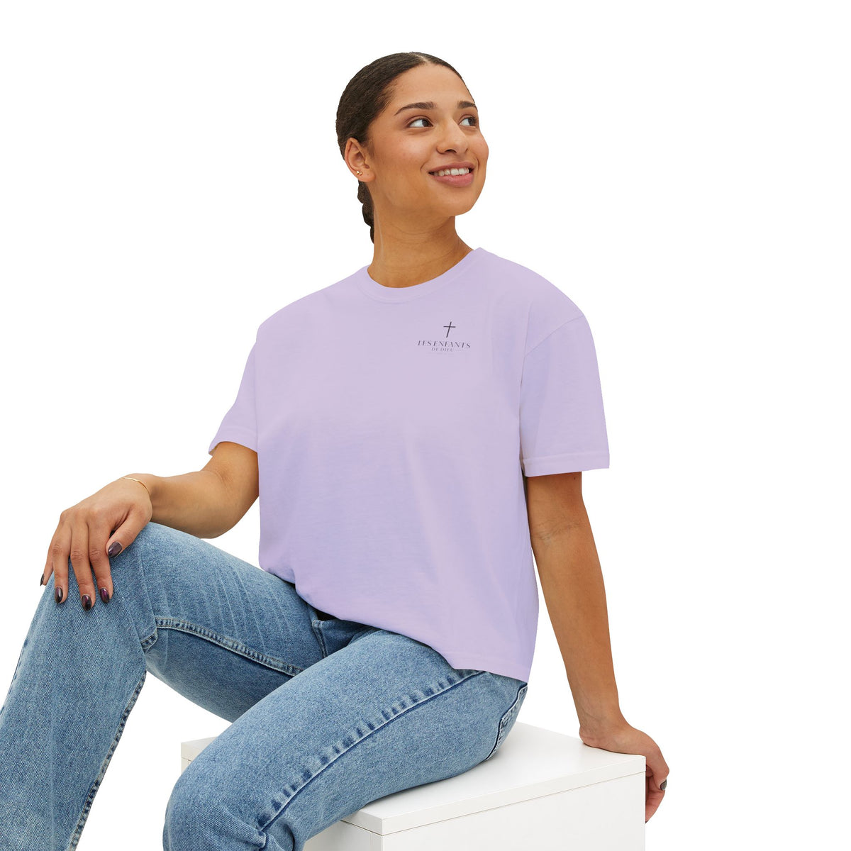 Les Enfants de Dieu Women's Boxy Tee